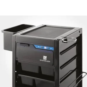 Kapperstrolley met UV licht Sterilisatie en 5 laden Xanitalia  New York  UV Pro