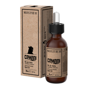 Selective Professional Cemani BaardOlie  - 50 ml. Geeft voeding en glans voor een verzorgde en gezonde uitstraling