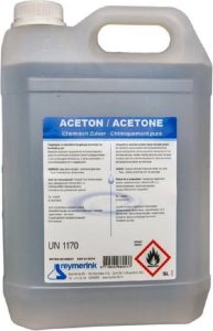 Reymerink Aceton 5 Liter - super handig (5x1l) voor het afweken van kunstnagels en gellakMerk: Reymerink AfbeeldingenSla de afbeeldingen overChat met Billie Bekijk de bijsluiter Artikel vergelijken Vergelijk met andere artikelen 5 l 1 stuk(s) Alle productspecificaties Productbeschrijving Aceton 5 Liter, Voor het weken van acrylnagels en het verwijderen van gelpolish. Effectief oplosmiddel voor nagellak, het verwijderen van vernis, vetvlekken en een aantal verf- en lijmsoorten. Aceton is een kleurloze vloeistof die veel als oplosmiddel wordt gebruikt (o.a. nagellakremover). Nagellakremover is echter geen pure aceton, er is in de regel een verzachtende olie aan toegevoegd. Aceton mag men niet toepassen op bepaalde plastic soorten en op kunstzijde. Geschikt voor het met spoed verwijderen van kleine vlekjes van bijvoorbeeld tapenade, pesto of kaarsvlekken op het tapijt.