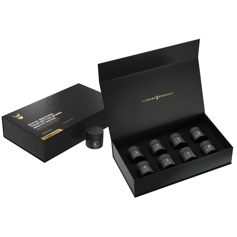 the beard struggle BALM SAMPLER KIT 8 scents
