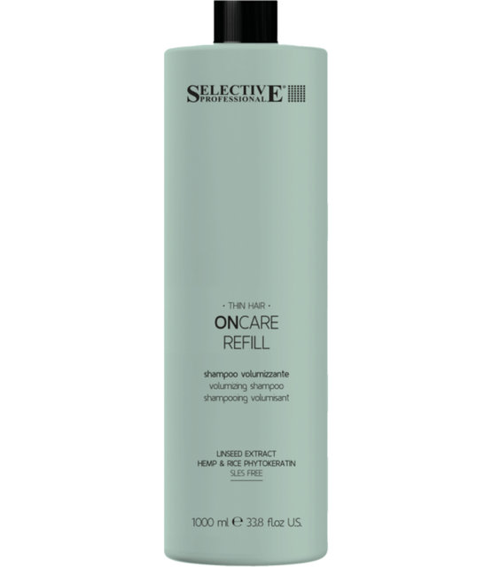 Oncare Refill shampoo 1000ml is een shampoo die volume geeft aan dun en kwetsbaar haar. Het is een verdikkende en herstellende shampoo die herstel biedt met een opvullend effect.