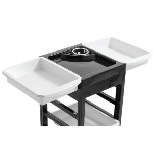 MILANO White Professionele Salon Trolley - Wit