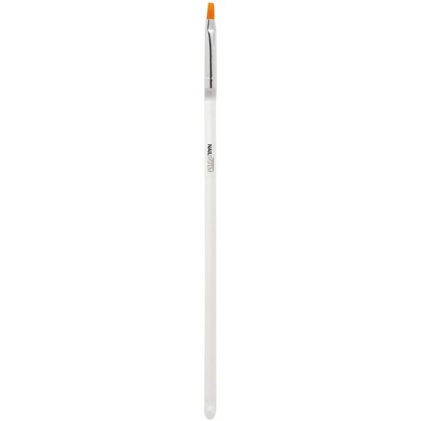 Nailsystem Nail Art Brush 4. Voor UV gel nail art. dubbelzijdig met een borstel aan een kant en een schuine applicator punt aan de andere kant.