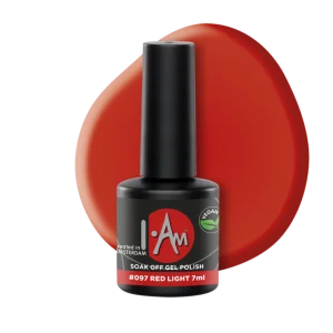 I.Am Soak Off Gel Polish #097 Red Light (7ml)