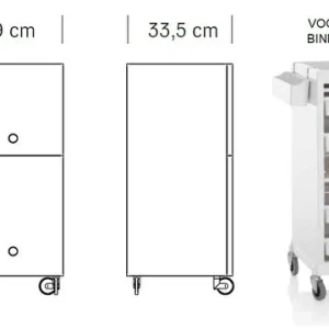 Xanitalia Werkwagen Secret Zwart