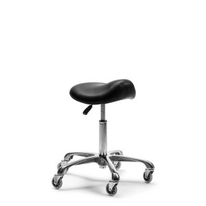 Zwarte Zadelkruk Salonstoel Kappersfiets