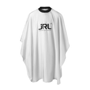 JRL premium stylingcape JRL PREMIUM STYLINGCAPE Artikelnummer: 5547 BESCHRIJVING Professionele stylingcape met siliconen kraag die voorkomt dat vloeistoffen, vocht en haar in de cape komen. Voordelen: Siliconen nek Gebruik: Knippen en stylen Technische kenmerken »» 100% kreukvrij glanzend nylon »» Waterafstotend »» Statisch-vrij materiaal Ontwerpkenmerken »» Afmetingen: 138B x 150L (cm) »» Eén maat past de meeste