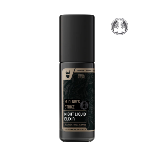 The Beard Struggle SPECIAL RESERVE NIGHT Liquid Tonic Beard Oil - MJOLNIR'S STRIKE