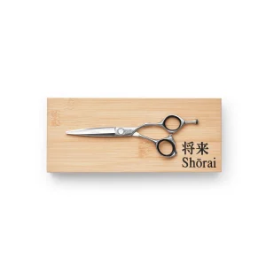 Shōrai Katana 5.5 Geborsteld Zilver Kappersschaar NIEUW ! verkrijgbaar bij het Kapperhuys in Heerhugowaard