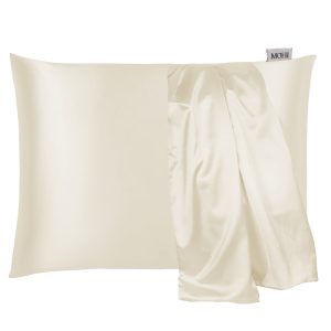 Max Pro MOHI Satijnen kussensloop – Off White