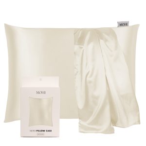 Max Pro MOHI Satijnen kussensloop – Off White