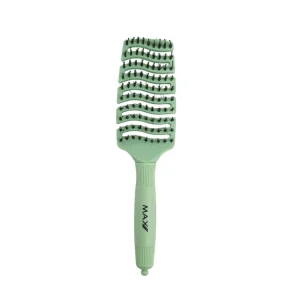 Max Pro Detangler Brush Minty Glow